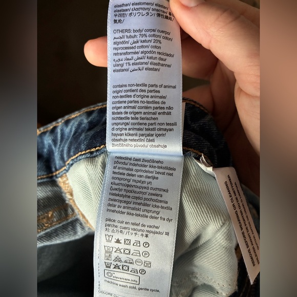 Calvin Klein Women's High-Rise Straight Jeans in Dark Yukon 29W RL NWT - Picture 7 of 7